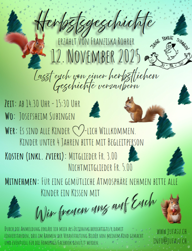 Herbstgeschichte mit Franziska Rohrer